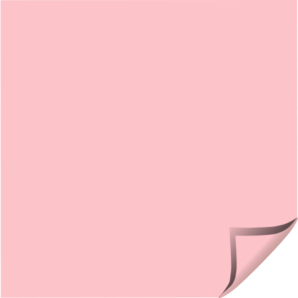 SVG Pink sticky note