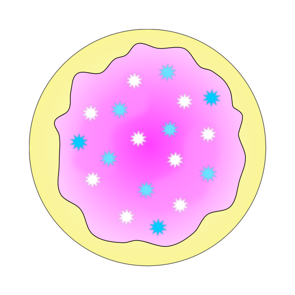 SVG Pink sugar cookie