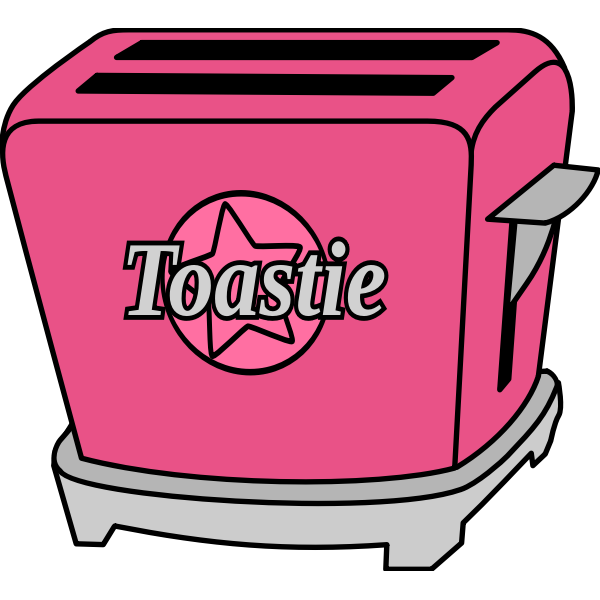 SVG Pink toaster