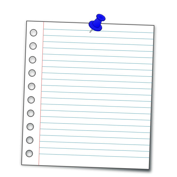 SVG Pinned sheet