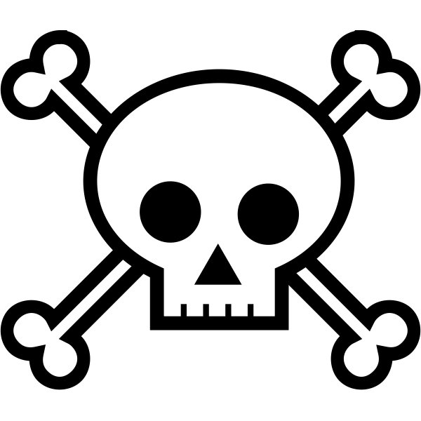 SVG Pirate sign