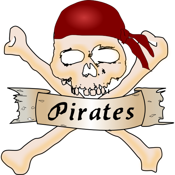SVG Pirate skull