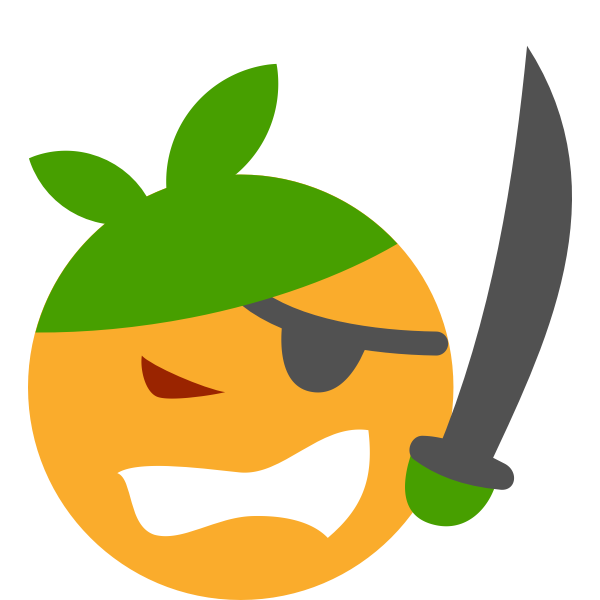 SVG Pirate smiley
