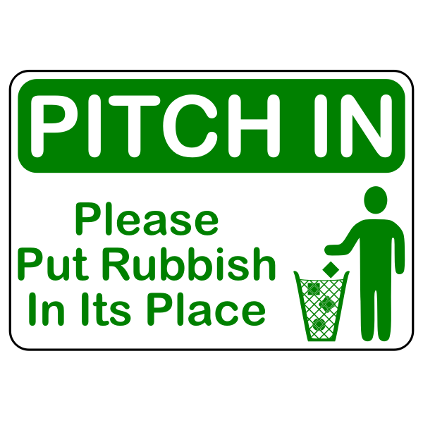 SVG Pitch In A4 size