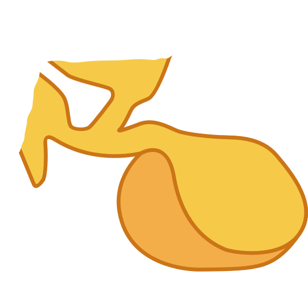 SVG Pituitary gland image