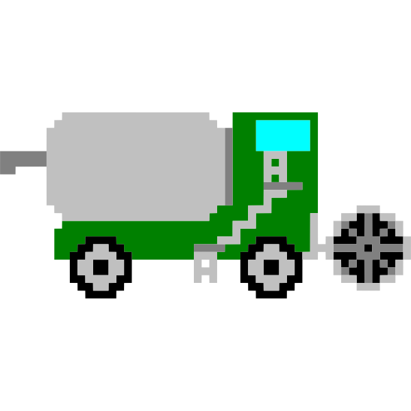 SVG Pixel art harvester