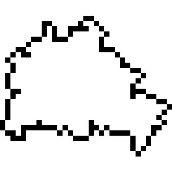 SVG Pixel Berlin map