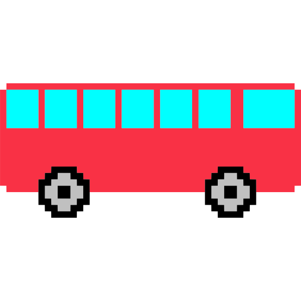 SVG Pixel bus
