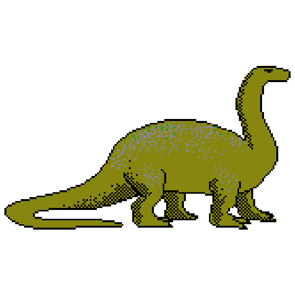 SVG Pixel dionsaur
