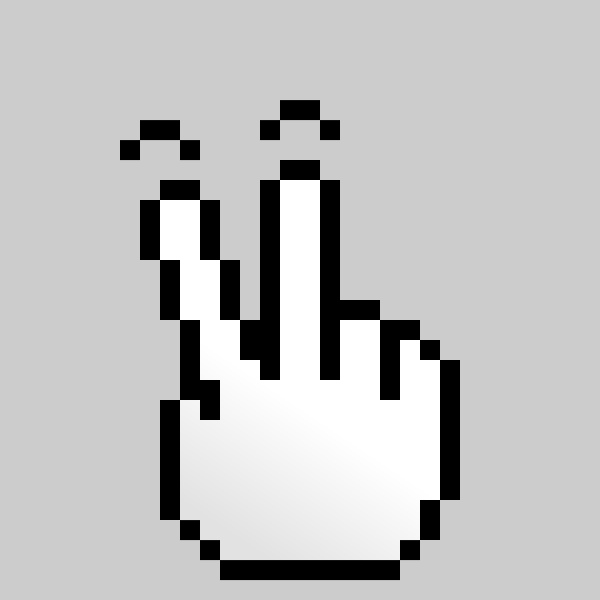 SVG Pixel fingers