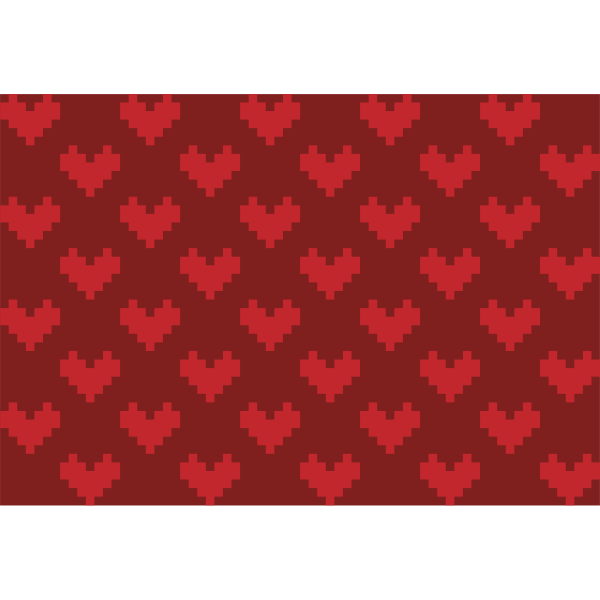 SVG Pixel heart background