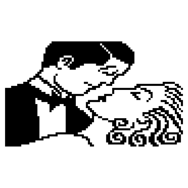SVG Pixel romantic couple