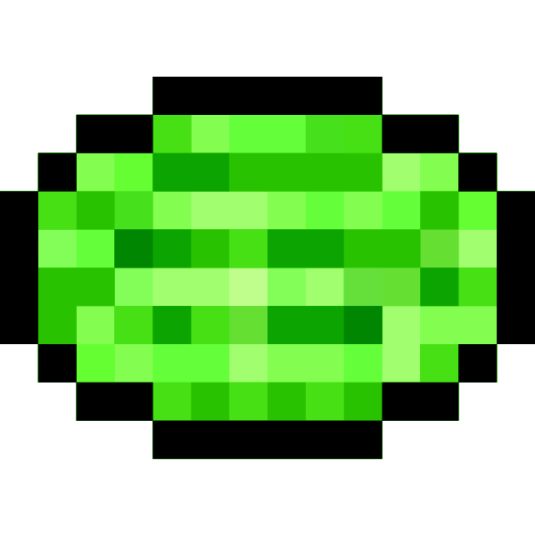 SVG Pixel watermelon