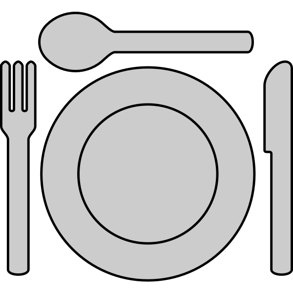 SVG Place setting