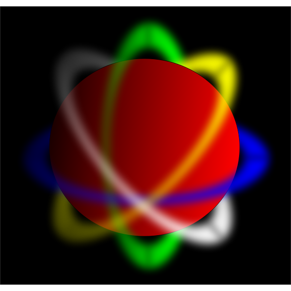 SVG Planet and orbits