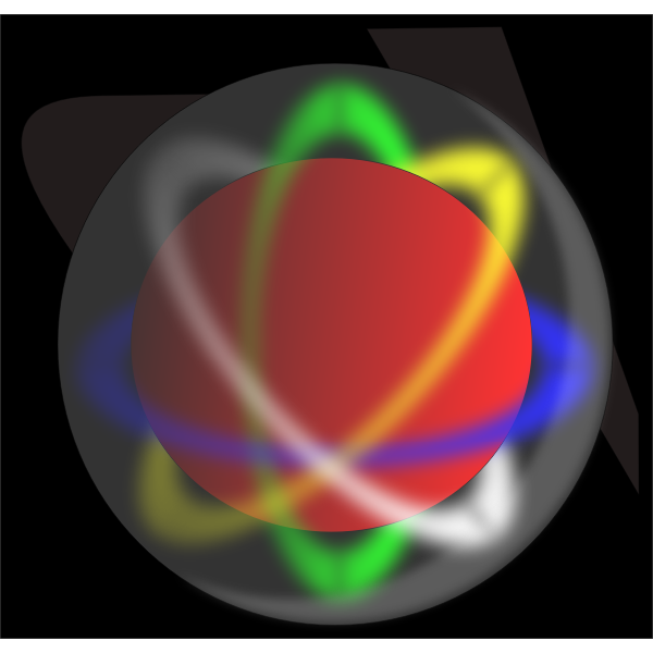 SVG Planet in a bubble