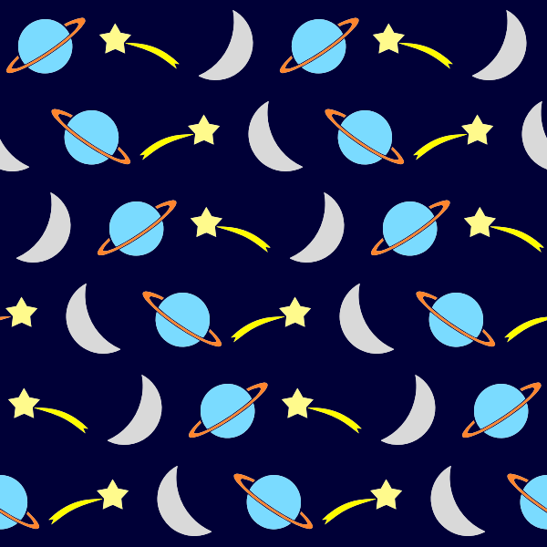 SVG Planets and stars