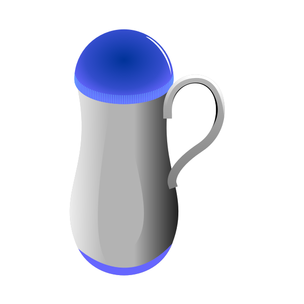 SVG Plastic jug vector image