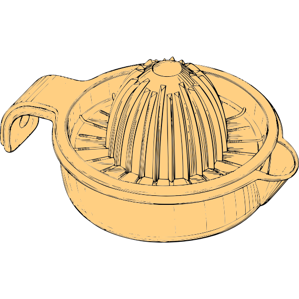 SVG Plastic juicer vector image