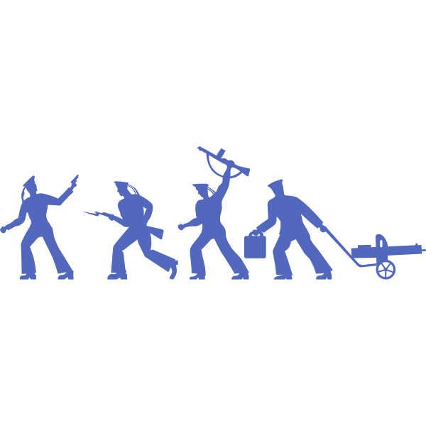 SVG Plastic sailors