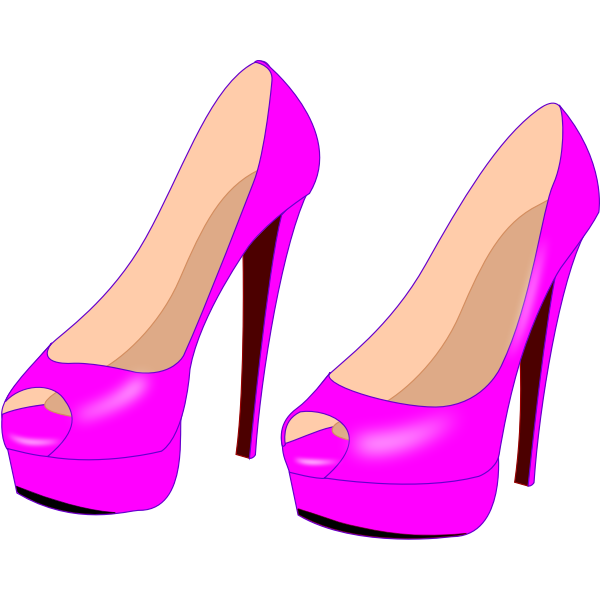SVG Platform shoes
