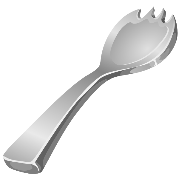 SVG Platinumium spork