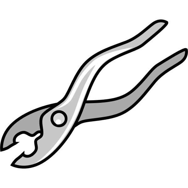 SVG Pliers vector image