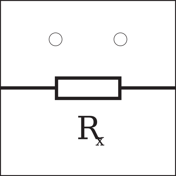SVG Plug-in resistor block