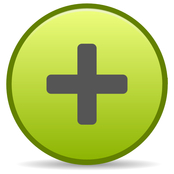 SVG Plus emblem icon