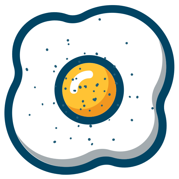 SVG Poached egg