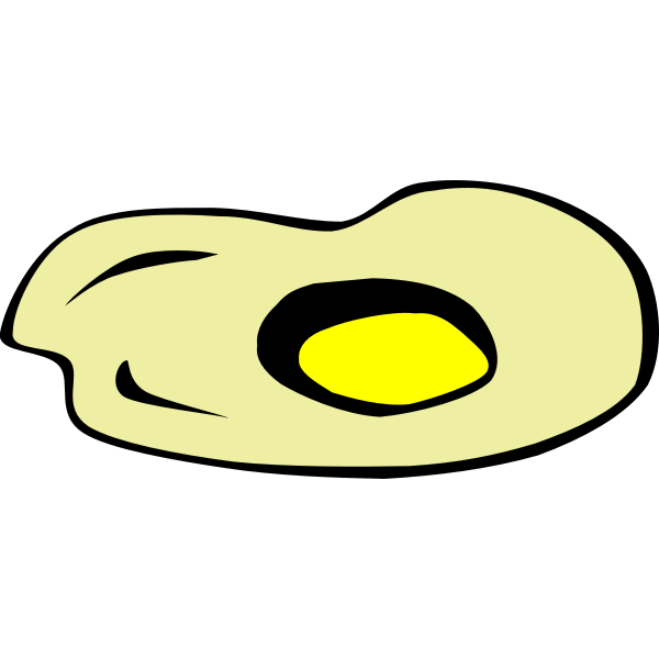 SVG Poached eggs vector clip art