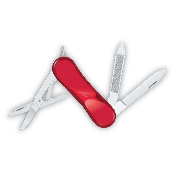 SVG Pocket knife