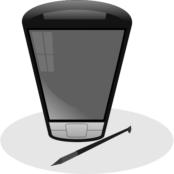 SVG Pocket PC vector clip art