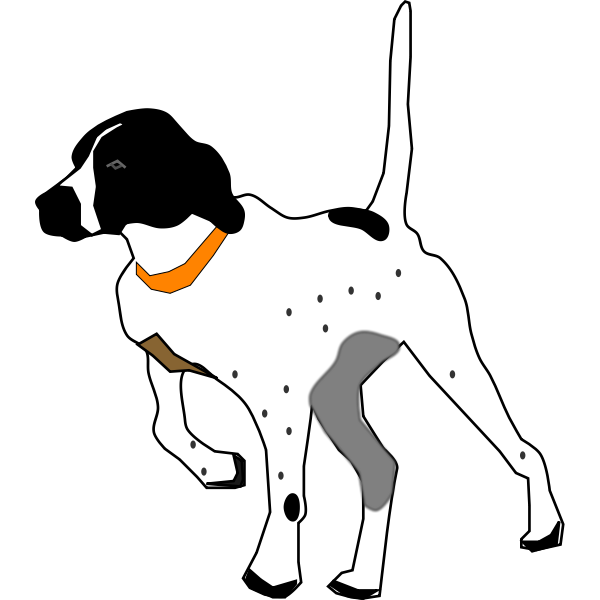 SVG Pointer Dog