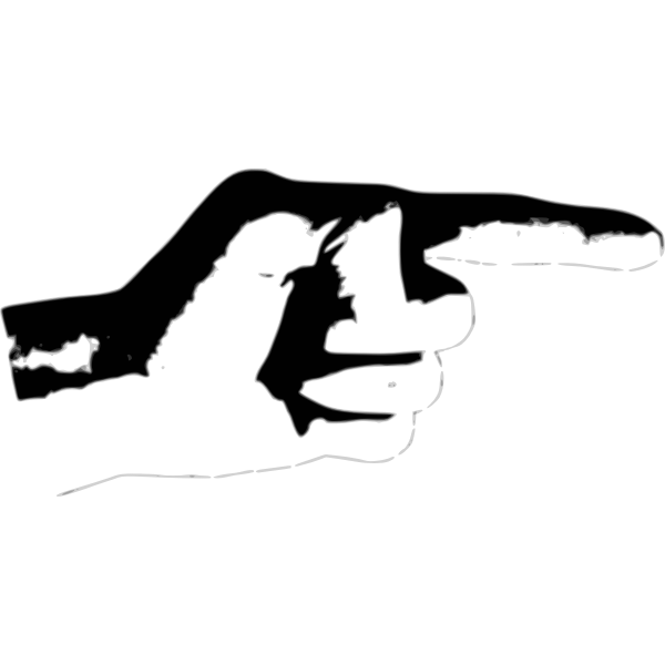 SVG Pointer finger