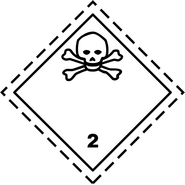 SVG Poison gases symbol