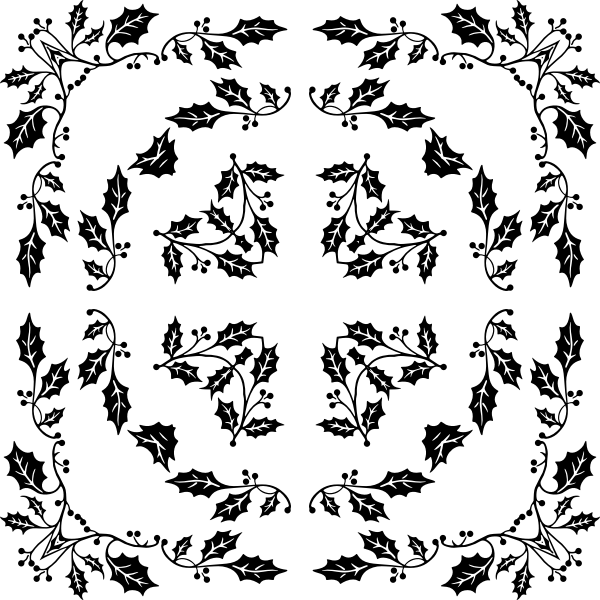 SVG Poison Ivy ornamnet