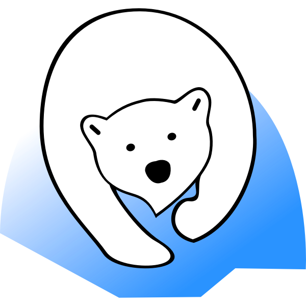 SVG Polar Bear
