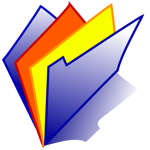 SVG Polaroid folder vector icon