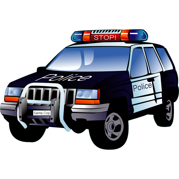 SVG POLICE CAR