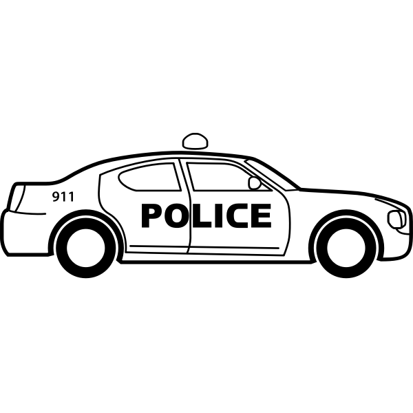 SVG Police Car-1574435526