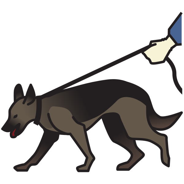 SVG Police dog