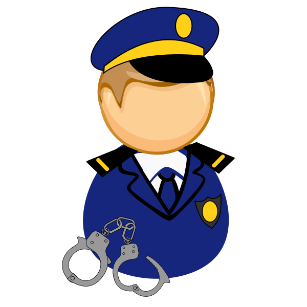 SVG Policeman icon