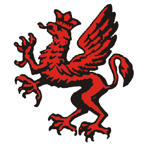 SVG Polish 16th Infantry Division dragon vector clip art