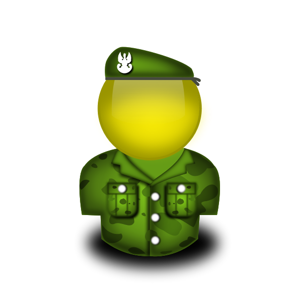 SVG Polish private vector illustration