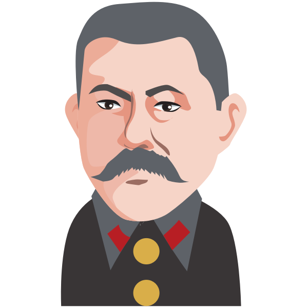 SVG polititian - Joseph Vissarionovich Stalin