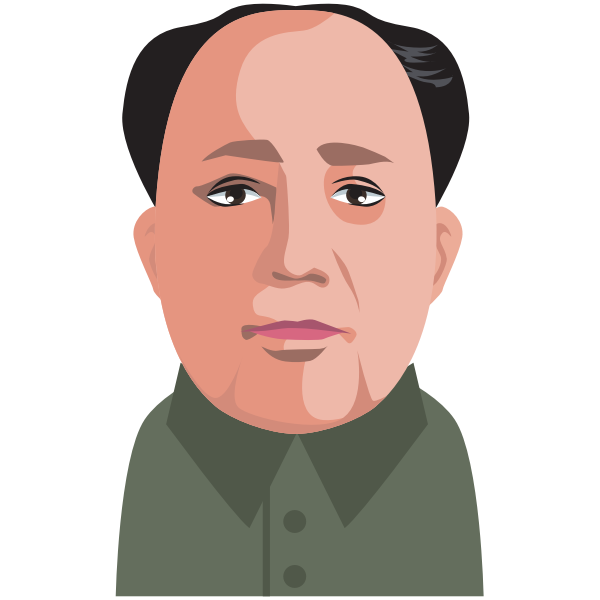 SVG polititian - Mao Zedong