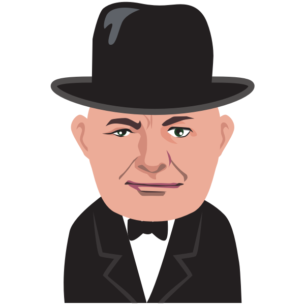 SVG polititian - Winston Churchill