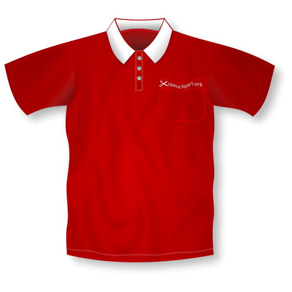 SVG Polo shirt vector illustration