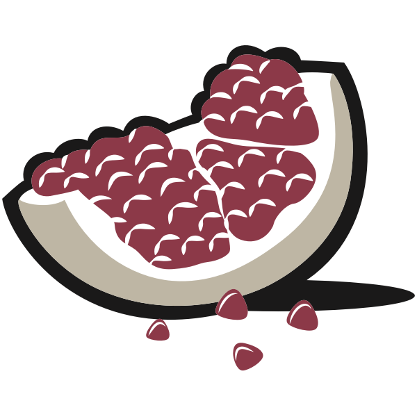 SVG Pomegranate